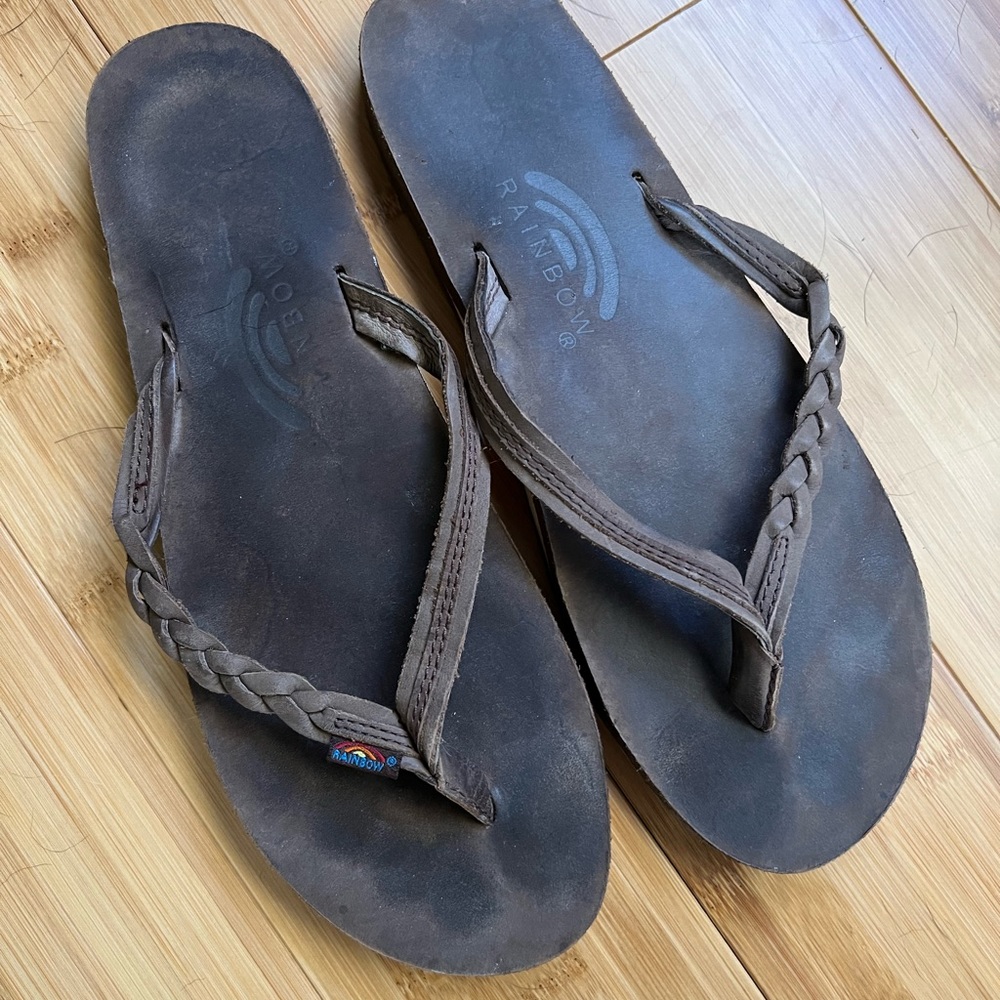 Rainbows sandals size 8